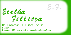 etelka fillitza business card
